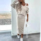 💥2026 New Arrive - 49% OFF💥Women's 2-Piece Set Sleeveless Dress & Loose V-Neck Pullover