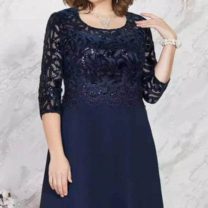 🌸Spring Specials 52% OFF🌸Elegance Lace Plus-Size Dress