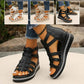 ✨2025 New Arrival👡Wedge Sandals With Rhinestone Decoration