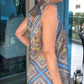Women's Sleeveless Printed Button down 2-Piece Set