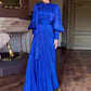 🌸Spring Specials💐 Women's Elegant Lantern Long-Sleeve Maxi Dress