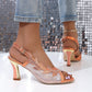 Women's Open Toe High-Heeled Sandals