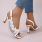 Women's Open Toe High-Heeled Sandals