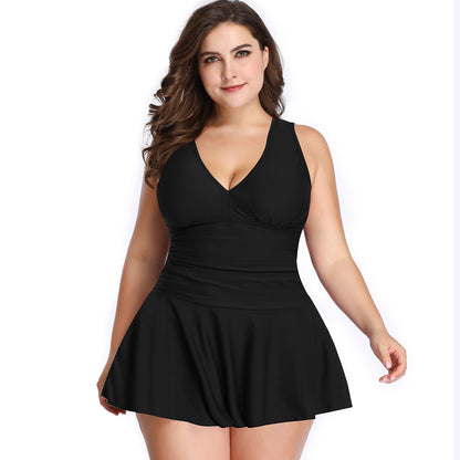 Women's Plus Size One-piece Beach Swimsuit