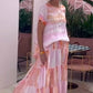 Women’s Round Neck Top & High-Waisted Skirt 2-PCS Set