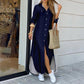 Women's Trendy Long Sleeve Shirt Dress