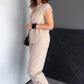 Women’s Cap Sleeve Top Cropped Pants 2-Piece Outfits