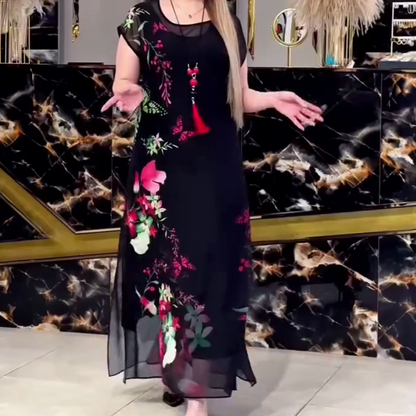Women’s Lightweight Floral Maxi Dress