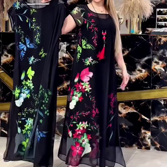 Women’s Lightweight Floral Maxi Dress