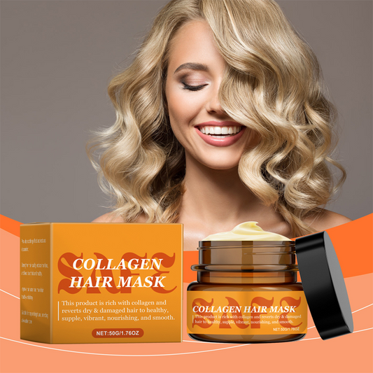 🔥Last Day 50% OFF🌸Collagen Hair Mask for Dry & Damaged Hair