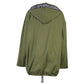 Women's Casual Zip Up Hooded Raincoat Jacket