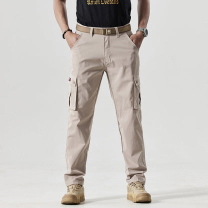 ⏳ Limited Time 50% Off! 💥 Men's Straight-Leg Pants with Pockets - Comfortable & Stylish