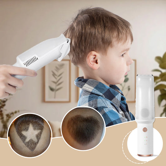 Automatic Safe & Quiet Electric Hair Shaver Set for Baby