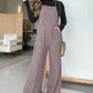 Women's Casual Sleeveless Wide-Leg Denim Overall