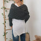 🧣Women’s Cut-out Knitted Shawl with Double Sleeves