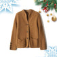 [Best Gift For Her] Women's Knitted Cardigan Jacket With Button