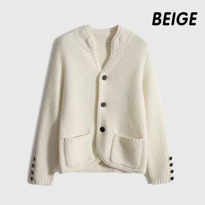 [Best Gift For Her] Women's Knitted Cardigan Jacket With Button