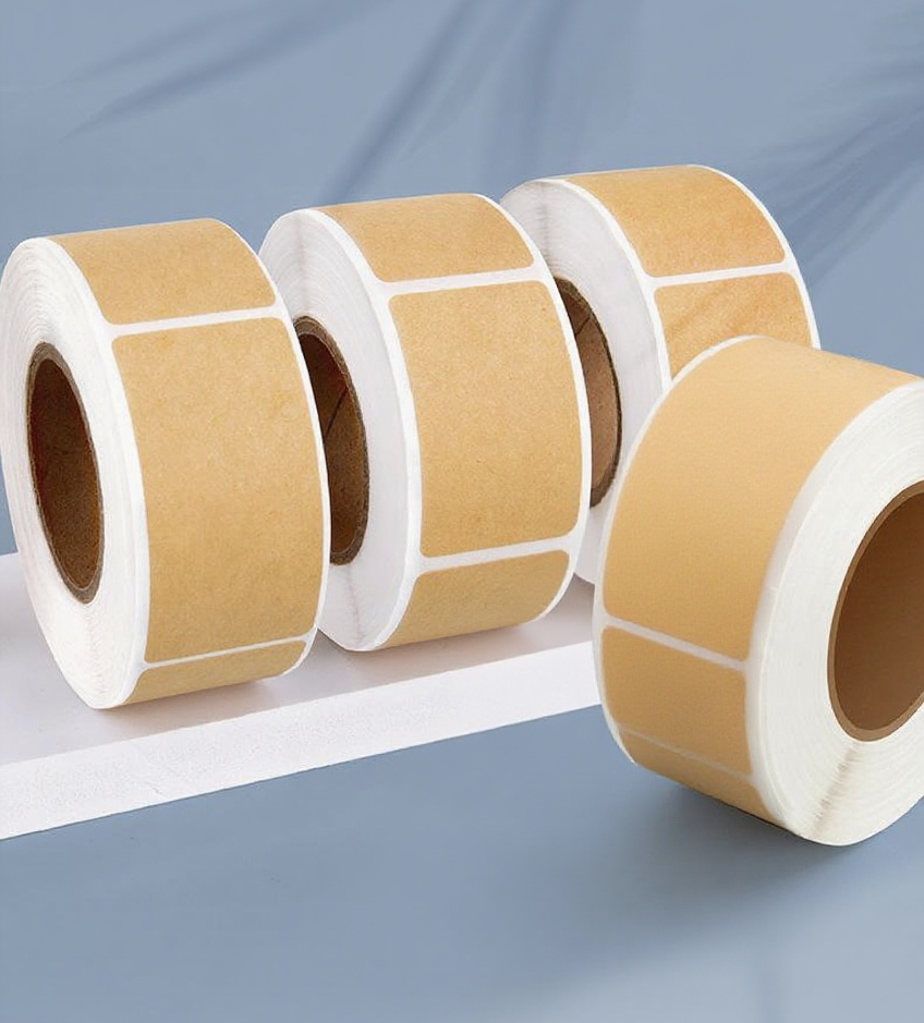 Kraft paper tear-off label sticker – vivahl