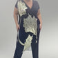 Women's Asymmetrical V-Neck Jumpsuit