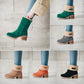 Women’s Chunky Heel Winter Boots