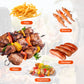 Stainless Steel Rotating Grill Basket