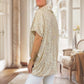 Women's Sequin V-Neck Top