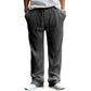 Men's Comfortable Drawstring Ribbed Trousers
