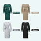 Nice Gift! Elegant Slim Pleated Knit Dress for Women