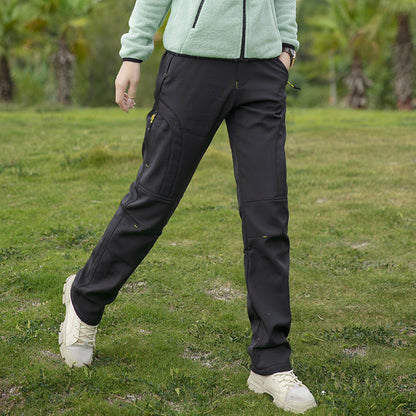 Women's Waterproof Thickened Warm Hiking Pants