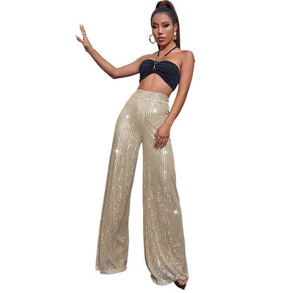 Special sale 🔥👖Elastic sequin pants
