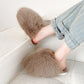 Stylish Plush Fluffy Winter Slippers