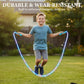 🌈 The jump rope every kid wants after sunset.-LED Light-Up Jump Rope for Kids
