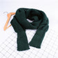 Womens Scarf with Sleeves Knit Wrap Sweater Cozy Crochet Cropped Shawl