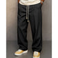 Men's Casual Loose Pleated Straight Pants