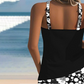 Sexy Printed Tank Top & Shorts 2-Piece Swimsuit