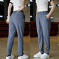 Pantalones casuales de negocios rectos, elásticos y de secado rápido