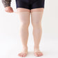 Plus Size Thigh High Compression Socks