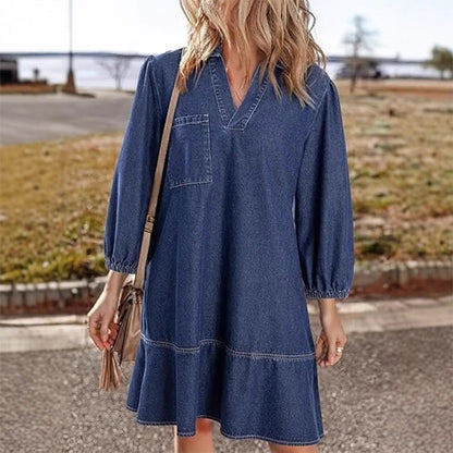 Women's Casual Denim Dress