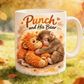 🔥Hot Sale 49% OFF🔥"Punch and His Bear" Cute Monkey Ceramic Mug