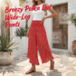 Women's Flowy High Waist Wide-Leg Pants