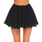 Women's High Waisted Ruffles Flared Mini Skirts