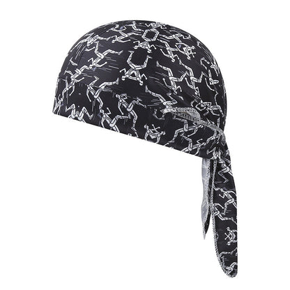 Unisex Breathable Skull Cap with Adjustable Ties
