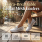 Women's Casual Mesh Loafers with Metal Buckle