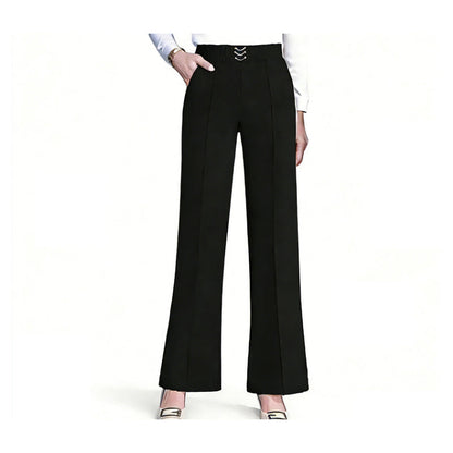 Women's High-Waist Wide-Leg Trousers