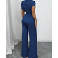 👖 LIMITED-TIME 50% OFF! ✨ Elegant Asymmetrical Polka Dot Jumpsuit – Wide Leg, Waist Tie, 3 Colors 🍷
