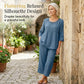 New Arrivals🔥 Women's Vintage Casual Loose-Fit Linen Two-Piece Set