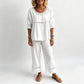 New Arrivals🔥 Women's Vintage Casual Loose-Fit Linen Two-Piece Set