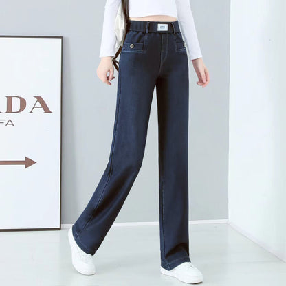 Stay Cool and Stylish with Ice Silk Denim Pants