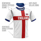 ⚽️40% OFF Unisex England Football Tee – Red Cross & Flag Graphic, Athletic Fit, Breathable for World Cup 2026 🏆⚽