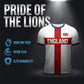 ⚽️40% OFF Unisex England Football Tee – Red Cross & Flag Graphic, Athletic Fit, Breathable for World Cup 2026 🏆⚽